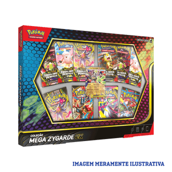 Box Coleção Mega Zygarde Ex