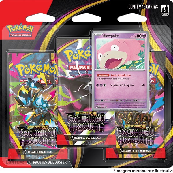 Blister Triplo - Slowpoke