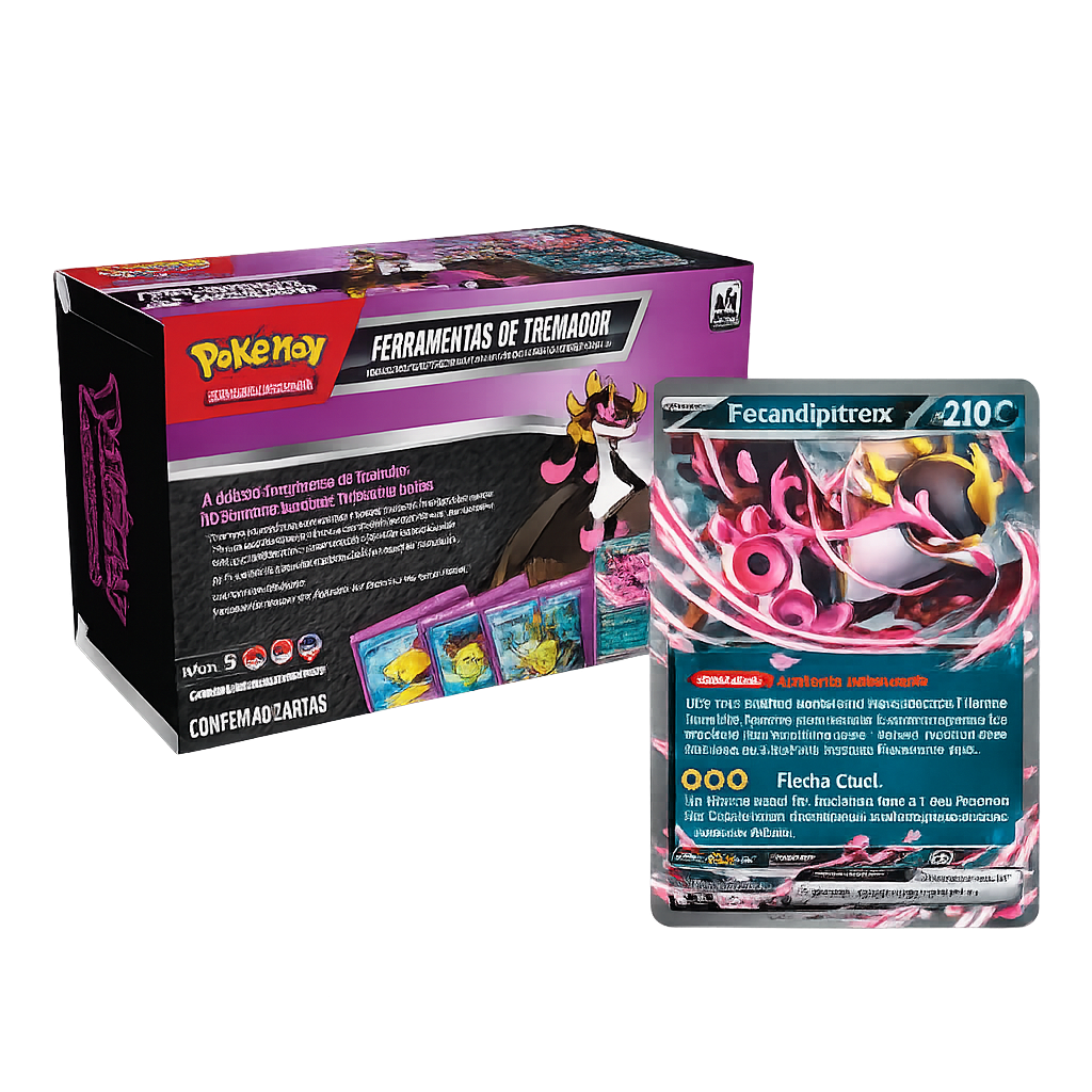 Ferramentas de Treinador - Pokémon 2025 - Fezandipiti ex
