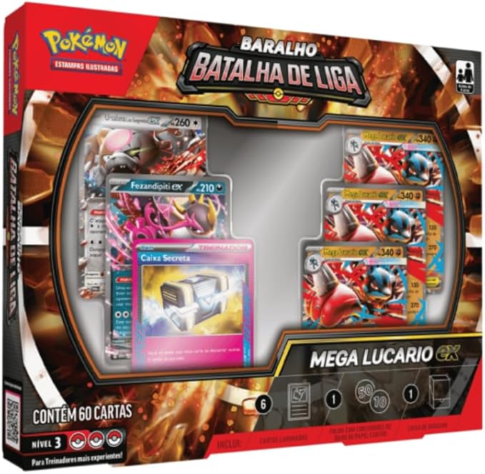 Deck Batalha de Liga Mega Lucario Ex